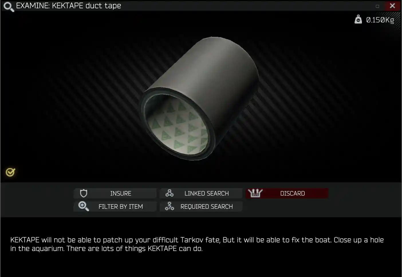 KEKTAPE duct tape Escape from Tarkov Wiki*